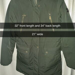 Michael Kors Olive Green Jacket